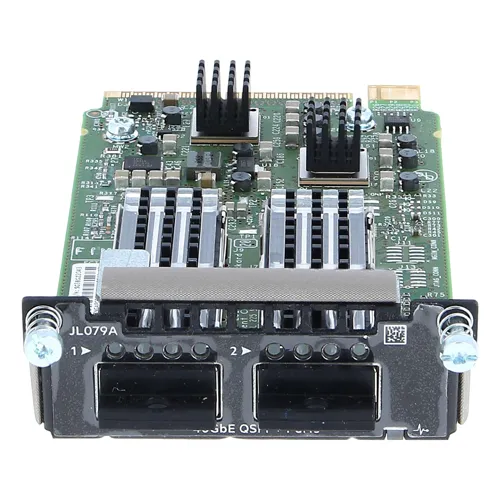 HP JL079-61001 | 2 x Ports 40GBase-X QSFP+ Module for Aruba 3810M Switch Refurbished - Hewlett-Packard (ou HP en abrégé) refurbished available on Gotodirect