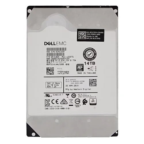 Western Digital WUH721414AL5200 | Ultrastar DC HC530 14TB 7200RPM SAS 12Gb/s 512MB Cache (512) 3.5-Inch Hard Drive Refurbished - Western Digital refurbished available on Gotodirect