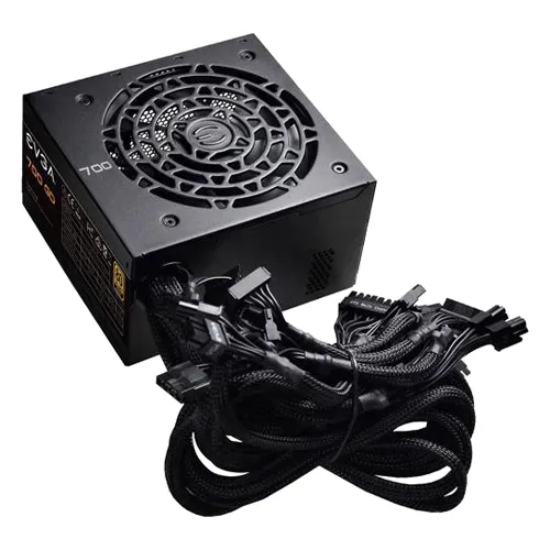 EVGA 100-GD-0700-V1 | 700-Watts 80-Plus Gold ATX12V/EPS12V Power Supply with Active PFC Refurbished - EVGA refurbished available on Gotodirect