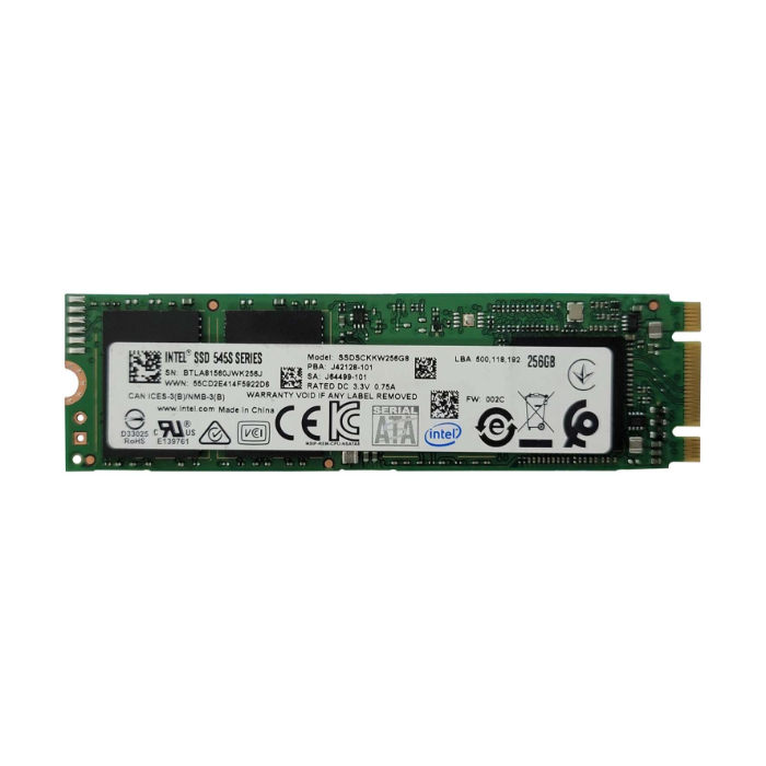 Intel SSDSCKKW256G8 | 545s Series 256GB TLC SATA 6GB/s AES-256 M.2 2280 Internal Solid State Drive Refurbished - Intel refurbished available on Gotodirect
