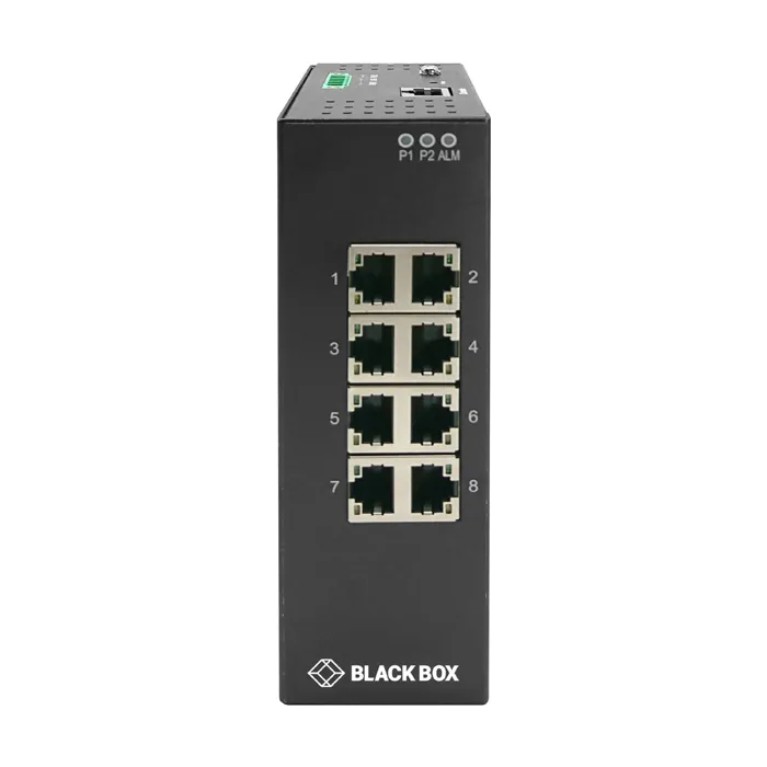 Black Box LIG1080A | LIG1000 Series 8 x Ports 1000Base-T Layer 2 Gigabit Ethernet Temperature Managed Switch Refurbished -  refurbished available on Gotodirect