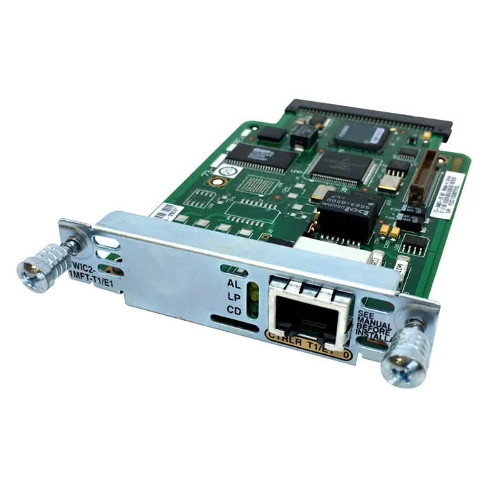 Cisco VWIC2-1MFT-T1/E1= | 1-Port T1/E1 Multiflex Trunk Voice/WAN Interface Card Refurbished - Cisco Systems Inc. refurbished available on Gotodirect
