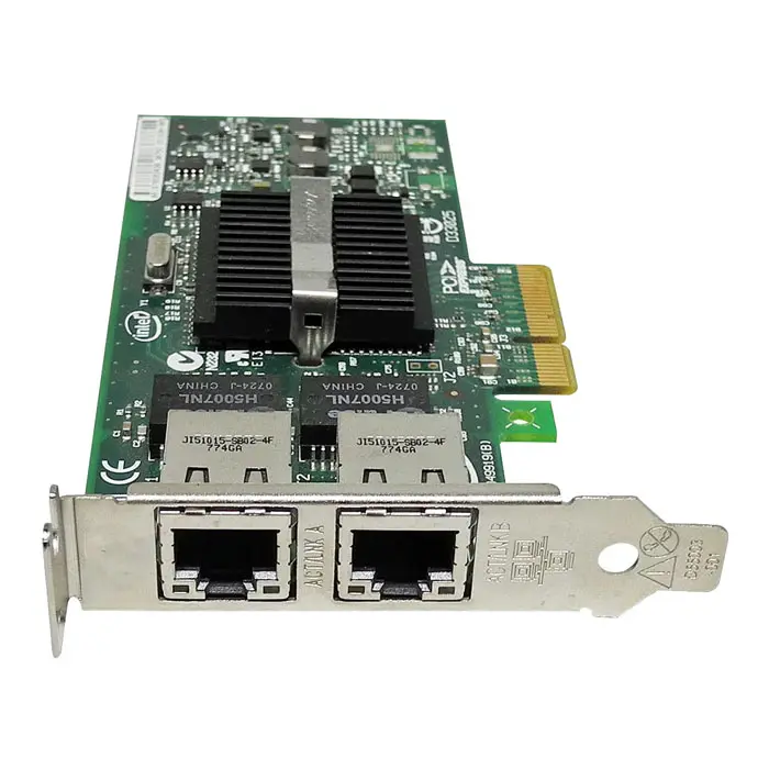 HP D50865-004 | Intel PRO/1000 PT Dual-Ports RJ-45 1Gb/s 10Base-T/100Base-TX/1000Base-T Gigabit Ethernet PCI Express x4 Low Profile Server Network Adap Refurbished - Hewlett-Packard (ou HP en abrégé) refurbished available on Gotodirect