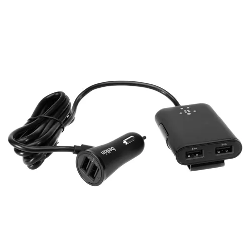Buy Belkin F8M935BT06-BLK | Road Rockstar 36-Watts 4-Ports Passenger Car Charger Refurbished - $246.83 Belkin F8M935BT06-BLK | Road Rockstar 36-Watts 4-Ports Passenger Car Charger Refurbished - Belkin refurbished available on Gotodirect
