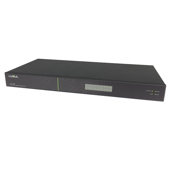 Luxul AMS-1816P | AV Series 18-Ports Gigabit PoE+ L2/L3 Managed Switch Refurbished -  refurbished available on Gotodirect