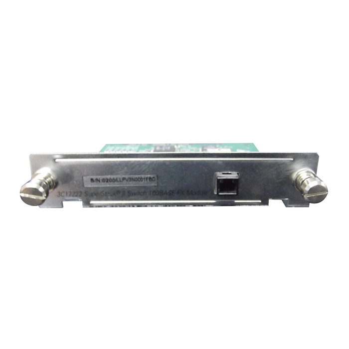 3Com 3C17222 | SuperStack 3 Switch 4400 100BASE-FX Module 1 x 100Base-FX LAN Expansion Module Refurbished -  refurbished available on Gotodirect