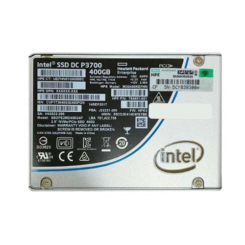 Buy HP MO0400KEFHN | P3700 400GB Multi-Level Cell NVMe X4 Write Intensive 2.5-Inch Solid State Drive Refurbished - $239.17 HP MO0400KEFHN | P3700 400GB Multi-Level Cell NVMe X4 Write Intensive 2.5-Inch Solid State Drive Refurbished - Hewlett-Packard (ou HP en abrégé) refurbished available on Gotodirect