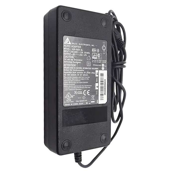 Buy Delta ADP-48DR-BL | 48V 1.25A AC Adapter with Cord Refurbished - $141.25 Delta ADP-48DR-BL | 48V 1.25A AC Adapter with Cord Refurbished - refurbished available on Gotodirect