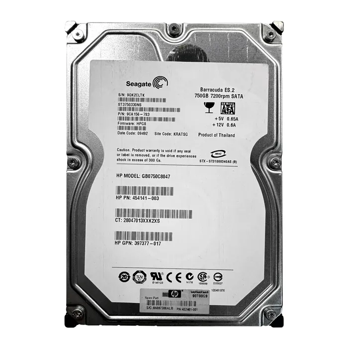 Buy HP GB0750C8047 | 750GB 7200RPM SATA 1.5Gb/s NCQ Hot-Pluggable 3.5-inch Hard Drive for Gen1/7 ProLiant Server Refurbished - $162.94 HP GB0750C8047 | 750GB 7200RPM SATA 1.5Gb/s NCQ Hot-Pluggable 3.5-inch Hard Drive for Gen1/7 ProLiant Server Refurbished - Hewlett-Packard (ou HP en abrégé) refurbished available on Gotodirect