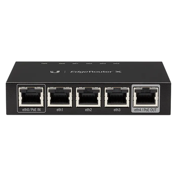 Ubiquiti ER-X-US | 3 x Ports 1000Base-T + 1 x Port PoE RJ-45 + 1 x Port PoE RJ-45 Pass-through Advanced Gigabit Ethernet EdgeRouter Refurbished - Ubiquiti refurbished available on Gotodirect