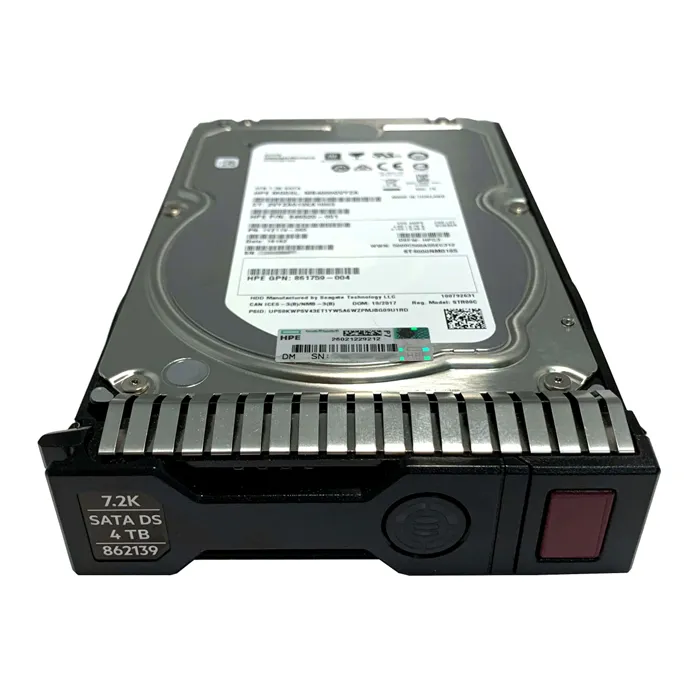 Buy HP 862139-001 | 4TB 7200RPM SATA 6Gb/s Hot-Pluggable (512e) LFF 3.5-inch Midline Hard Drive for Gen8/10 ProLiant Server Refurbished - $421.29 HP 862139-001 | 4TB 7200RPM SATA 6Gb/s Hot-Pluggable (512e) LFF 3.5-inch Midline Hard Drive for Gen8/10 ProLiant Server Refurbished - Hewlett-Packard (ou HP en abrégé) refurbished available on Gotodirect