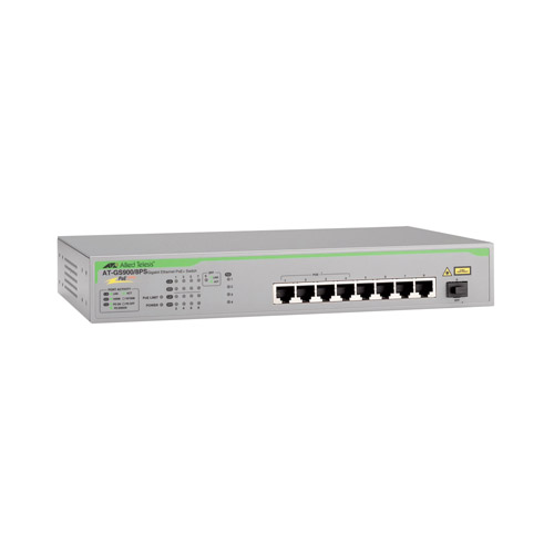 Allied Telesis AT-GS900/8PS-10 | GS900 AT-GS900/8PS 8 x Ports 1000Base-T Layer 2 Unmanaged Gigabit Ethernet Network Switch Refurbished -  refurbished available on Gotodirect