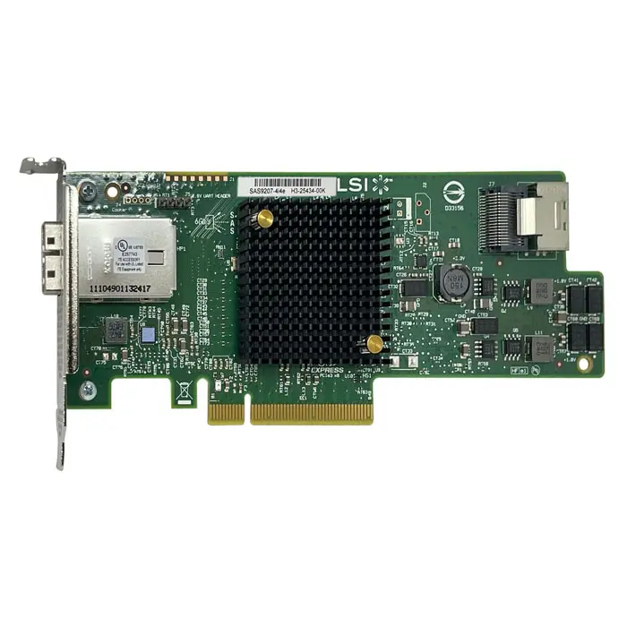 LSI Logic SAS9207-4I4E | Logic 8-Port 6Gbps PCIe 3.0 SAS / SATA Host Bus Adapter Refurbished -  refurbished available on Gotodirect