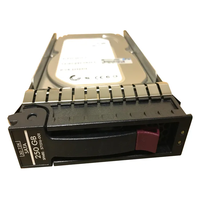 HP 571516-001 | 250GB 7200RPM SATA 3Gb/s LFF Hot-Pluggable 3.5-inch Hard Drive for Gen1 to Gen7 ProLiant Server Refurbished - Hewlett-Packard (ou HP en abrégé) refurbished available on Gotodirect
