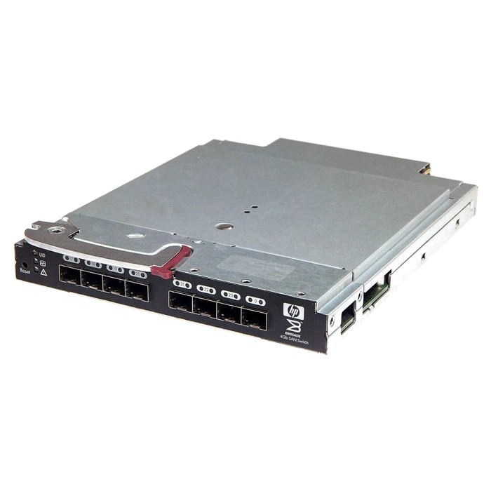 HP AE372A | 4/24 24 x Ports 4Gb/s Fibre Channel SAN Switch for C- Class BladeSystem Refurbished - Hewlett-Packard (ou HP en abrégé) refurbished available on Gotodirect