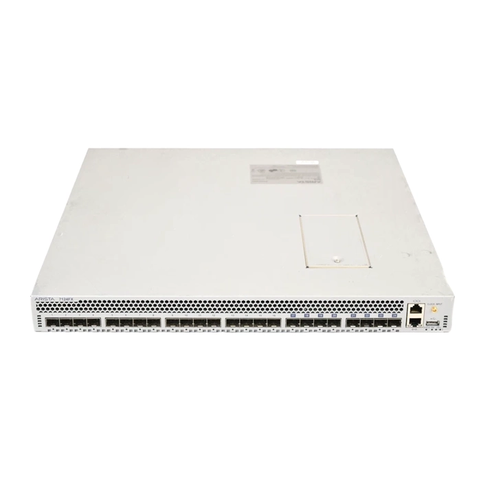 Buy Arista DCS-7124FX-F | 7124FX 24x 10GbE SFP+ Switch FPGA SSD Precision Clock Front-to-rear Airflow 2x AC Power Supplies 2x C13-C14 Cords Refurbished - $905.51 Arista DCS-7124FX-F | 7124FX 24x 10GbE SFP+ Switch FPGA SSD Precision Clock Front-to-rear Airflow 2x AC Power Supplies 2x C13-C14 Cords Refurbished - Arista Networks (as it's a well-known brand in the refurbished available on Gotodirect