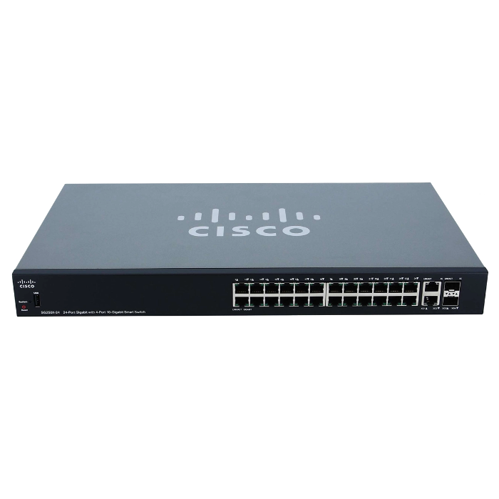 Buy Cisco SG250X-24-K9-NA | Small Business 250 Series SG250X-24 24 x RJ-45 Ports 10/100/1000Base-T + 2 x SFP+ Ports Stackable Layer 3 Managed Rack-mountable Gigabit Ethernet Network Switch Refurbished - $603.22 Cisco SG250X-24-K9-NA | Small Business 250 Series SG250X-24 24 x RJ-45 Ports 10/100/1000Base-T + 2 x SFP+ Ports Stackable Layer 3 Managed Rack-mountable Gigabit Ethernet Network Switch Refurbished - Cisco Systems Inc. refurbished available on Gotodirect