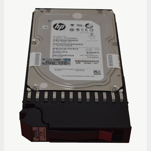 HP 717872-001 | 2TB 7200RPM SAS 6Gb/s 3.5-Inch Midline Hard Drive Refurbished - Hewlett-Packard (ou HP en abrégé) refurbished available on Gotodirect