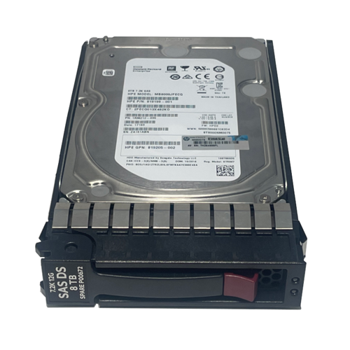 HP P00672-001 | 8TB SAS 12Gb/s 7200RPM 3.5-Inch Hard Drive Refurbished - Hewlett-Packard (ou HP en abrégé) refurbished available on Gotodirect