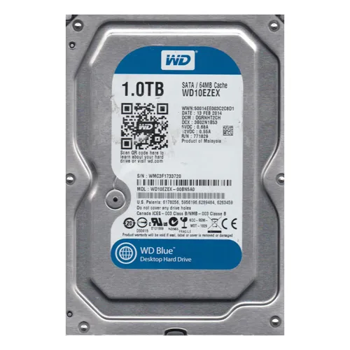 Western Digital WD10EZEX-00BN5A0 | Blue 1TB 3.5-inch 6GB/s SATA 7200RPM 64MB Cache Desktop Hard Drive Refurbished - Western Digital refurbished available on Gotodirect