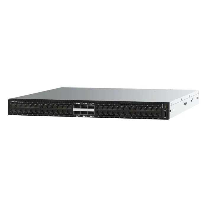 Dell S4148T-ON | PowerSwitch S4100-ON Series S4148T-ON 48 x 10GbE RJ-45 and 2 x 40GbE QSFP+ 4 x 100GbE QSFP28 Ports 2 x AC PSU and 4 x Fan Module Layer 3 Managed Gigabit Ethernet Network Switch Refurbished - Dell refurbished available on Gotodirect