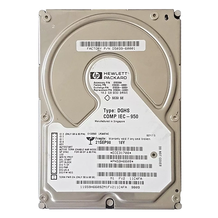 Compaq ECE31708 | 9.1GB 7200RPM Wide Ultra3 SCSI Hot Pluggable 80-Pin 2MB Cache 3.5-Inch Hard Drive Refurbished -  refurbished available on Gotodirect