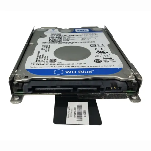 HP 498477-001 | 500GB 7200RPM SATA 3Gb/s 8MB Cache 2.5-inch Hard Drive Refurbished - Hewlett-Packard (ou HP en abrégé) refurbished available on Gotodirect