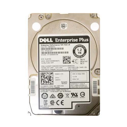 Dell 44VRV | 1.2TB 10000RPM SAS 12Gb/s Hot-Pluggable (512n) (SED) 2.5-Inch Hard Drive for PowerEdge Server & PowerVault Storage Array Refurbished - Dell refurbished available on Gotodirect
