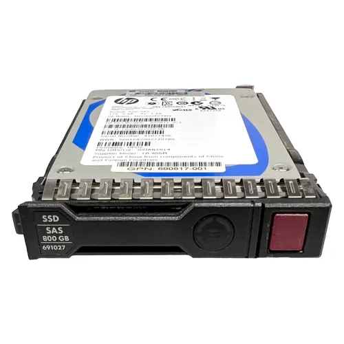 HP 691027-001 | 800GB Multi-Level-Cell SAS 6Gb/s Mainstream Endurance 2.5-Inch Enterprise Solid State Drive for ProLiant Servers Refurbished - Hewlett-Packard (ou HP en abrégé) refurbished available on Gotodirect