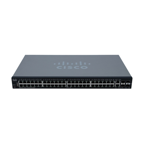 Cisco SF250-48-K9-NA | Small Business 250 Series SF250-48 48 x Ports 10/100Base-T + 2 x Ports Combo SFP + 2 x Ports SFP Layer 2 Managed Fast Ethernet Network Switch Refurbished - Cisco Systems Inc. refurbished available on Gotodirect