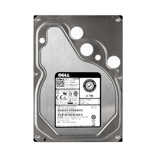 Dell 0GDM8H | 2TB 7200RPM SAS 12Gb/s Hot-Pluggable (512n) 3.5-Inch Nearline Hard Drive for PowerEdge Server & PowerVault Storage Array Refurbished - Dell refurbished available on Gotodirect