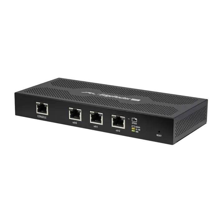 Ubiquiti ERLITE-3 | EdgeRouter Lite 3 x Ports 1000Base-T + 1 x Port RJ-45 Serial Router Refurbished - Ubiquiti refurbished available on Gotodirect