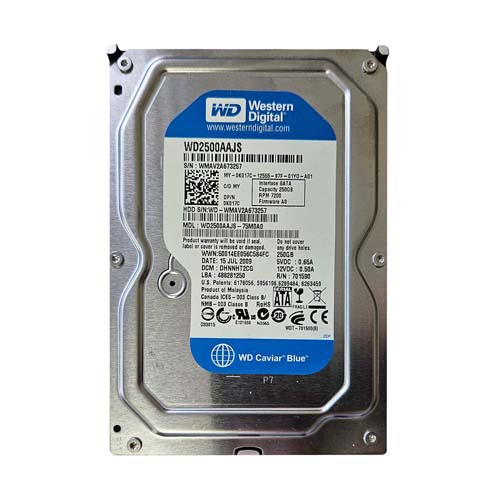 Dell K017C | 250GB 7200RPM SATA 3Gb/s Hot-Pluggable 16MB Cache 3.5-Inch Hard Drive for PowerEdge Server & PowerVault Storage Array Refurbished - Dell refurbished available on Gotodirect