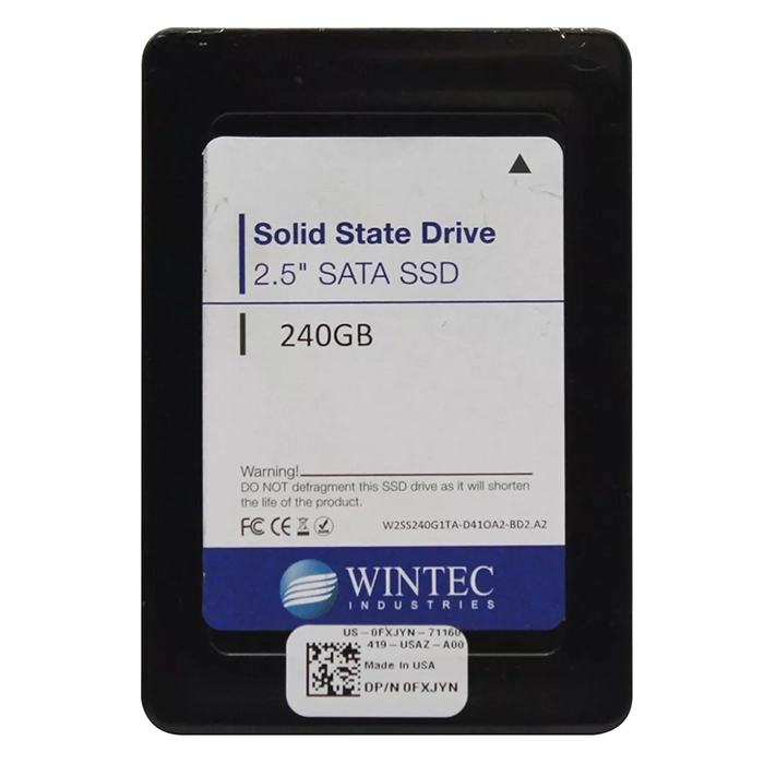 Dell 0FXJYN | 240GB Multi-Level Cell SATA 3Gb/s 2.5-Inch Solid State Drive Refurbished - Dell refurbished available on Gotodirect