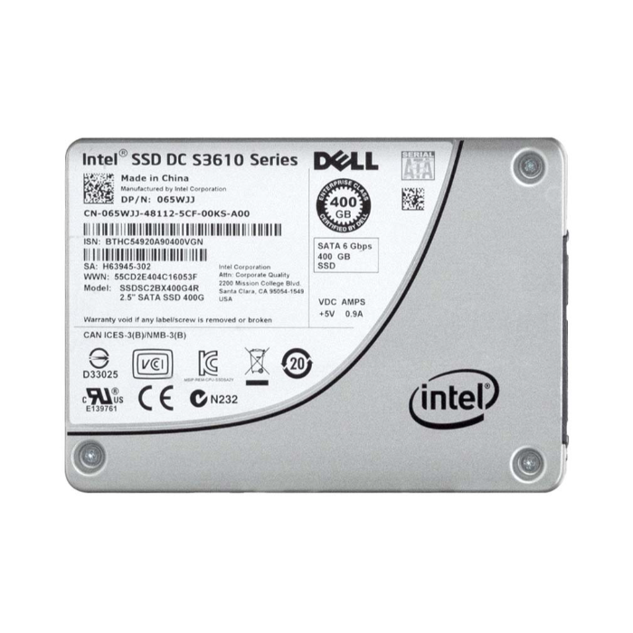 Dell 65WJJ | 400GB Multi-Level Cell SATA 6Gb/s Mixed Use 2.5-Inch Solid State Drive Refurbished - Dell refurbished available on Gotodirect