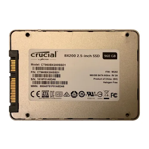 Crucial CT960BX200SSD1 | BX200 960GB Triple-Level Cell SATA 6Gb/s 2.5-Inch Solid State Drive Refurbished - Crucial refurbished available on Gotodirect