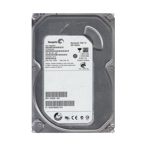 Buy HP 531625-001 | 320GB 7200RPM SATA 3Gb/s NCQ 3.5-inch Hard Drive Refurbished - $86.54 HP 531625-001 | 320GB 7200RPM SATA 3Gb/s NCQ 3.5-inch Hard Drive Refurbished - Hewlett-Packard (ou HP en abrégé) refurbished available on Gotodirect
