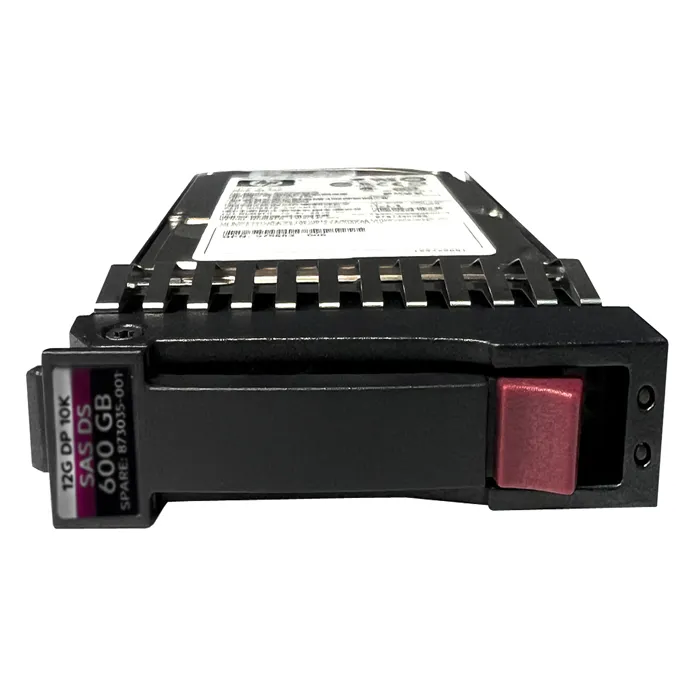 Buy HP 873035-001 | 600GB 1000RPM SAS 12Gb/s Hot-Swappable 512n 2.5-Inch Hard Drive for G1-G7 Proliant Refurbished - $147.34 HP 873035-001 | 600GB 1000RPM SAS 12Gb/s Hot-Swappable 512n 2.5-Inch Hard Drive for G1-G7 Proliant Refurbished - Hewlett-Packard (ou HP en abrégé) refurbished available on Gotodirect
