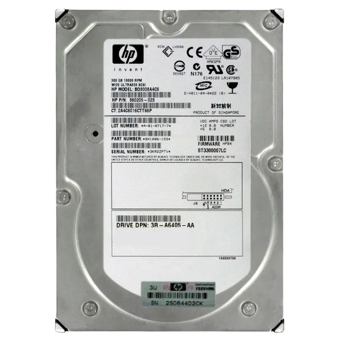 Seagate 9X1006-153 | Cheetah 10K.7 Series 300GB 10000RPM Ultra320 SCSI 8MB Cache (CE) 80-Pin 3.5-Inch Hard Drive Refurbished - Seagate refurbished available on Gotodirect