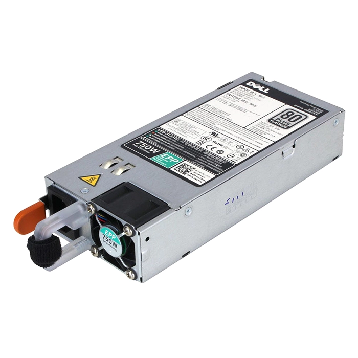 Dell 1C8RF | 750-Watt 100-240V AC 10A 50-60Hz 80-Plus Platinum Hot-Plug Redundant Power Supply for PowerEdge R520/R620/R720/R720XD/R730/R820/R920 Servers Refurbished - Dell refurbished available on Gotodirect