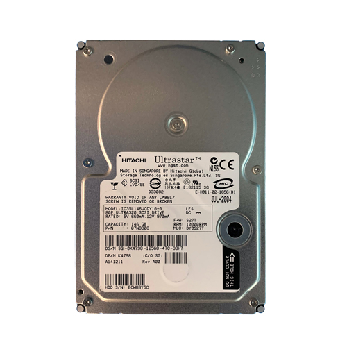 Dell K4798 | 146GB 10000RPM Ultra320 SCSI 80-Pin 3.5-Inch Hard Drive Refurbished - Dell refurbished available on Gotodirect