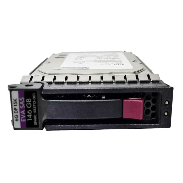 HP 583713-001 | 146GB 15000RPM SAS 6Gb/s SFF Hot-Pluggable Dual Port 2.5-inch Hard Drive for EVA P6000 Storage Enclosure Refurbished - Hewlett-Packard (ou HP en abrégé) refurbished available on Gotodirect