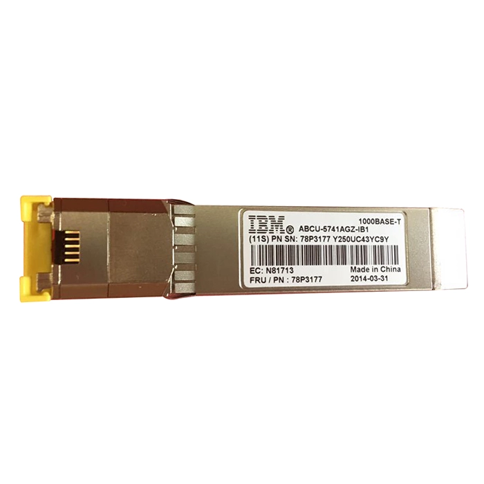 IBM ABCU-5741AGZ-IB1 | 1.25Gb/s 1000Base-T 100m RJ-45 Connector SFP Transceiver Module Refurbished -  refurbished available on Gotodirect