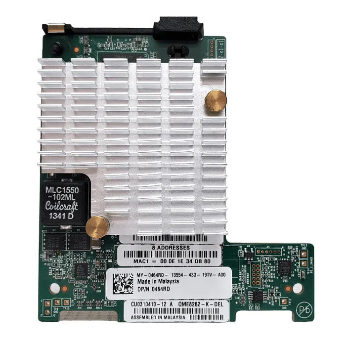 Dell 0464RD | QLogic 2-Ports 10Gb Mezzanine Card for M-Series Blade Refurbished - Dell refurbished available on Gotodirect