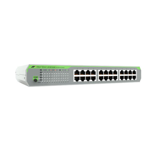 Allied Telesis AT-FS710/24-40 | FS710 Series 24 x Ports 10/100Base-TX Rack-mountable Layer 2 Unmanaged Fast Ethernet Network Switch Refurbished -  refurbished available on Gotodirect
