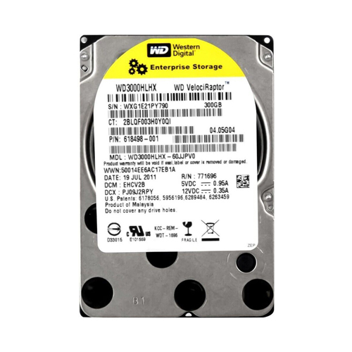 HP 618498-001 | 300GB 10000RPM SATA 6Gb/s 32MB Cache LFF 3.5-inch Hard Drive Refurbished - Hewlett-Packard (ou HP en abrégé) refurbished available on Gotodirect