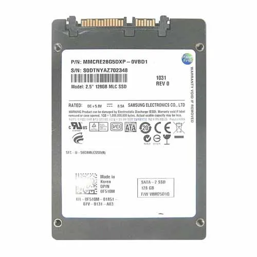Dell F510M | 128GB Multi-Level Cell SATA 3Gb/s 2.5-Inch Solid State Drive Refurbished - Dell refurbished available on Gotodirect
