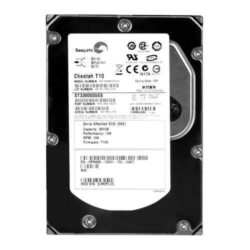 Dell 0RN828 | 300GB 10000RPM SAS 3Gb/s Hot-Pluggable 16MB Cache 3.5-Inch Hard Drive for PowerEdge Server & PowerVault Storage Array Refurbished - Dell refurbished available on Gotodirect