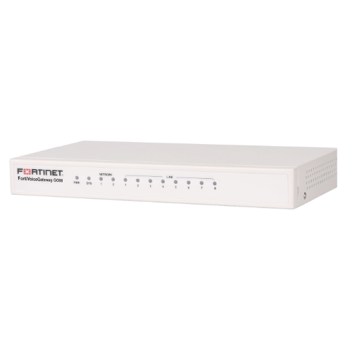 Fortinet FVG-GO08-BDL-311-36 | FVG-GO08 + 2 x 10/100 Ports + 8 x Fxo Hardware Plus 8X With 5y FortiCare Firewall Refurbished - Fortinet refurbished available on Gotodirect
