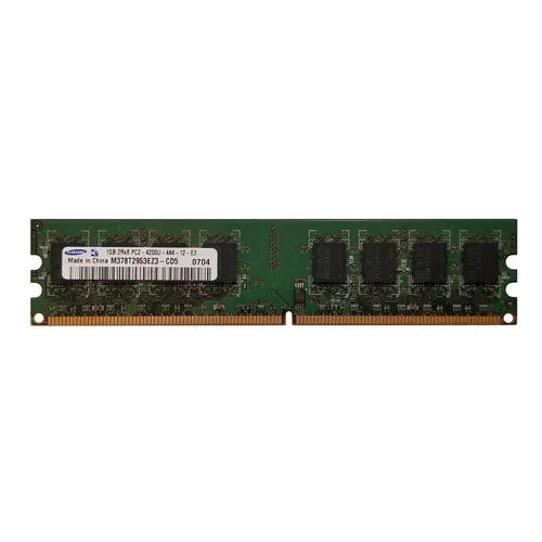 Samsung M378T2953EZ3-CD5 | 1GB DDR2-533MHz PC2-4200 Non-ECC Unbuffered UDIMM CL4 2Rx8 1.8V 240-Pin Memory Module Refurbished - Samsung refurbished available on Gotodirect
